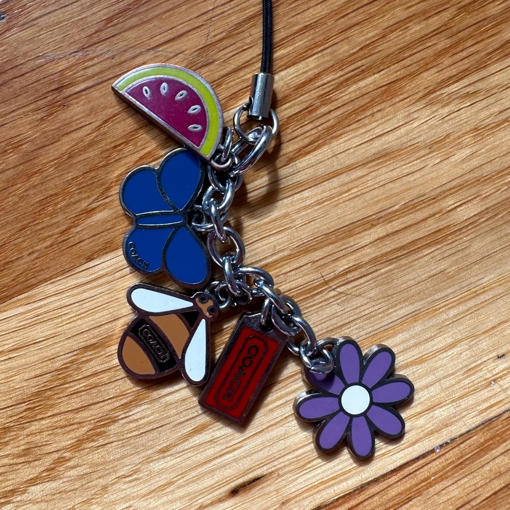 Coach Phone Charms